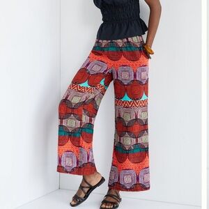 Anthologie Maeve Pull-On Wide-Leg Pants